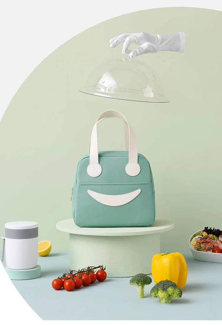 Happy Portable lunch bag