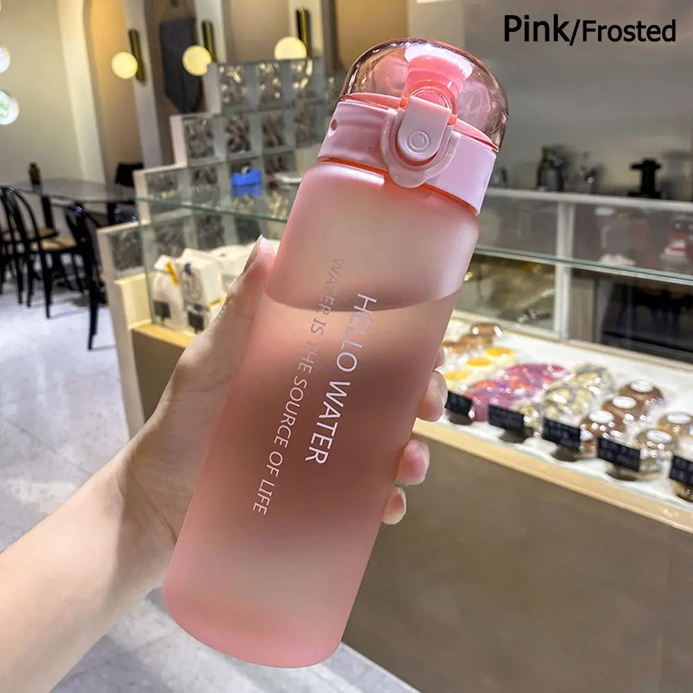 Transparent/Frosted Water Bottle