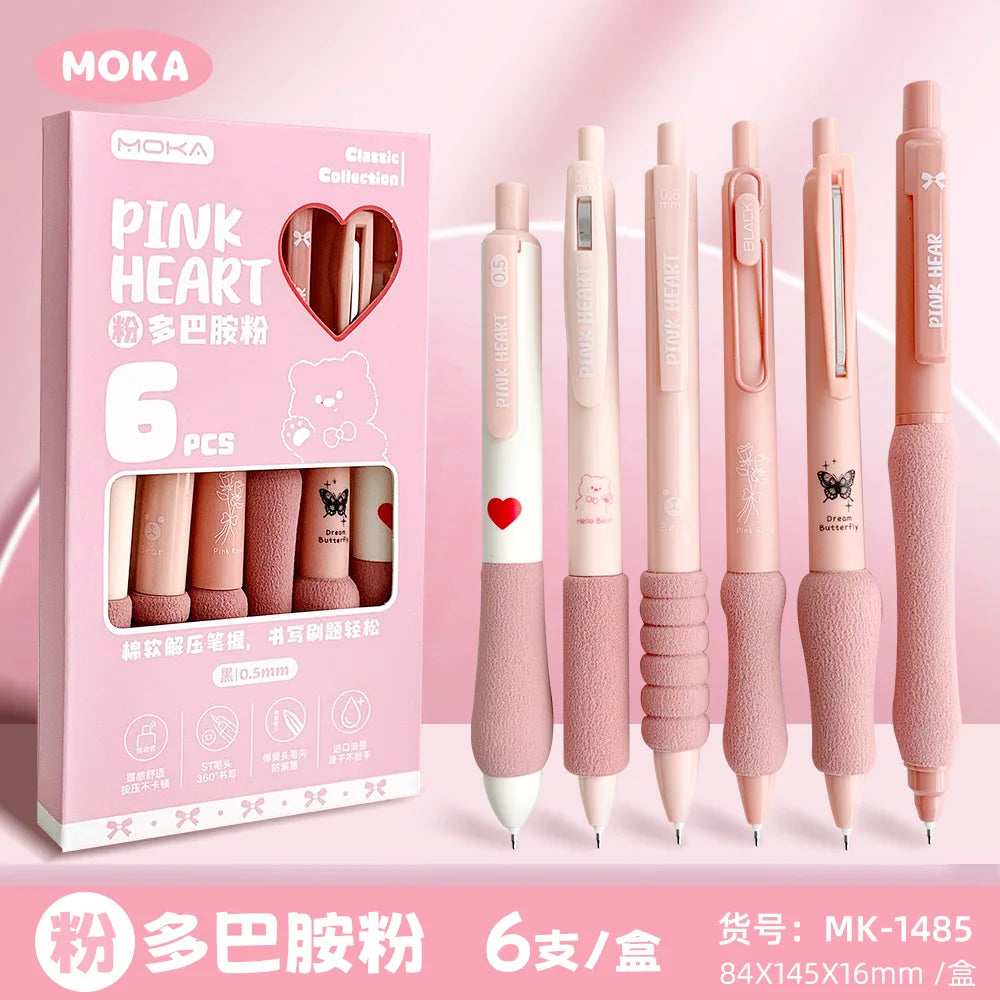 6 PCS Gel Pens Set