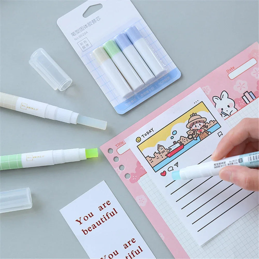 Cute Quick-drying Glue Stick