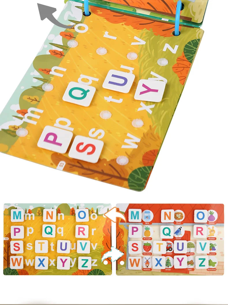 Montessori Scene Stickers Reusable Books