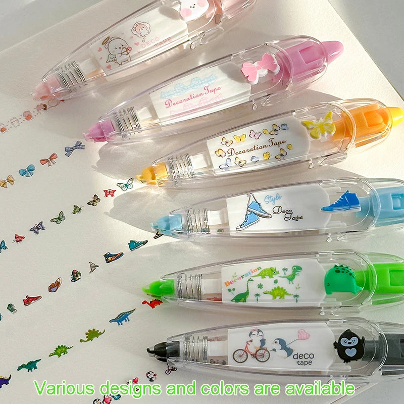 Patterned decorative Design Correction Tape