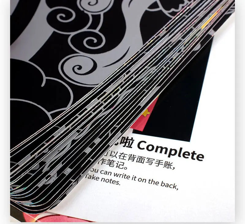 Sparkling Scratching Note Book