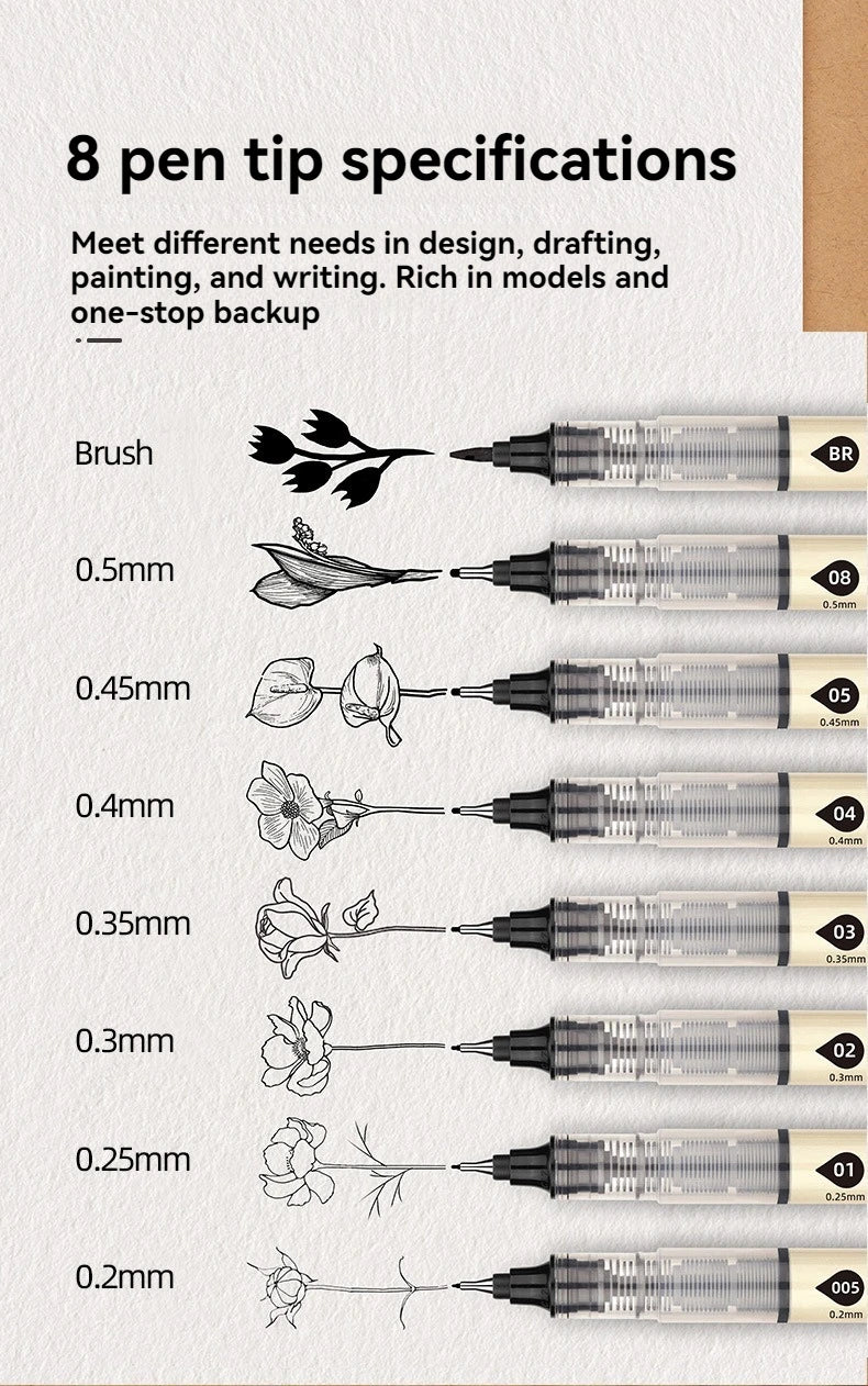 Waterproof Ink Art Pen