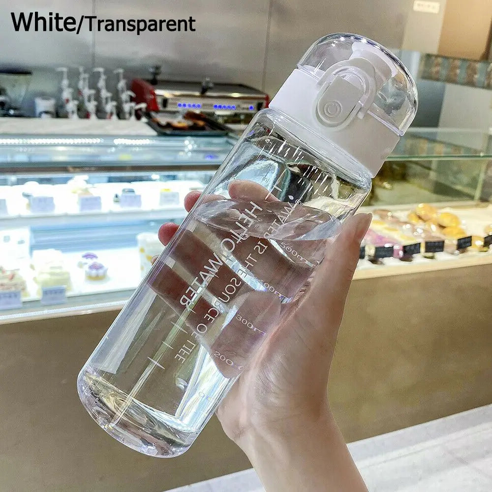 Transparent/Frosted Water Bottle