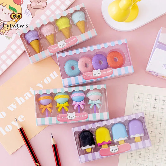 Lollipop Sweets Ice Cream Eraser