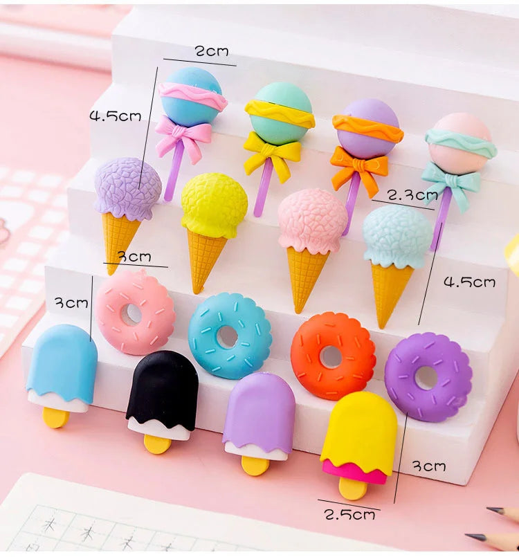 Lollipop Sweets Ice Cream Eraser