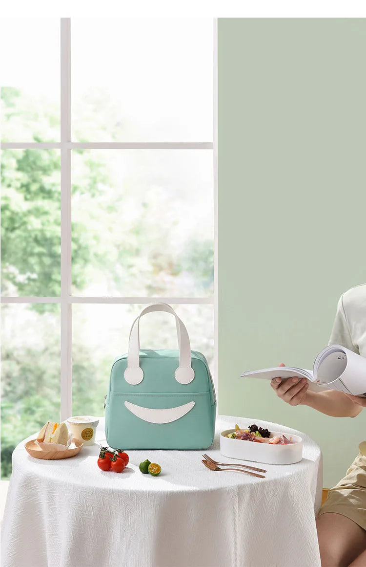Happy Portable lunch bag