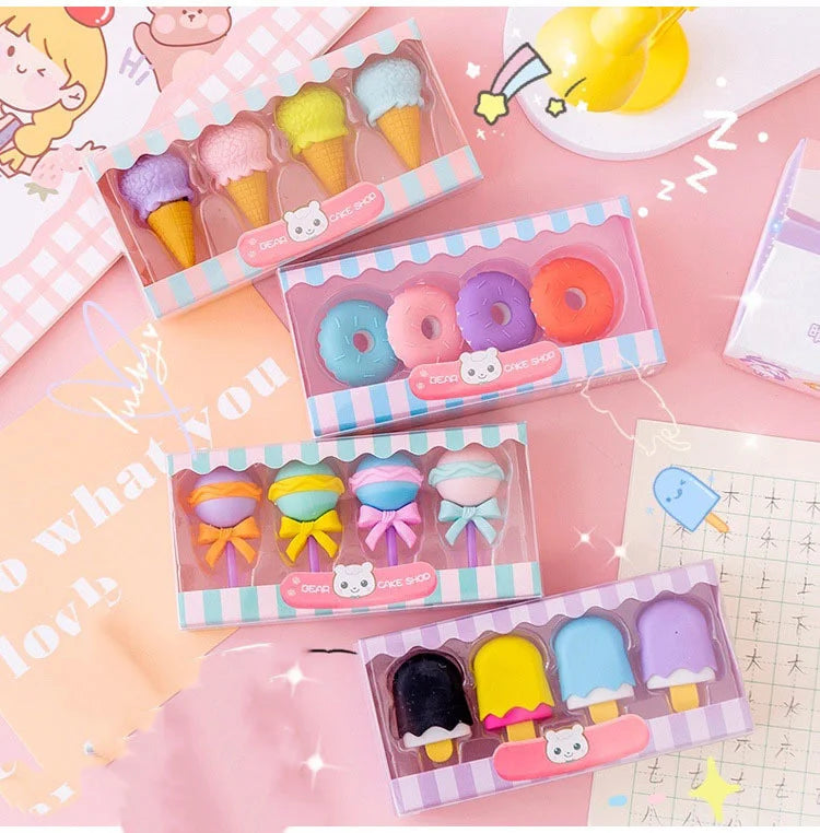 Lollipop Sweets Ice Cream Eraser