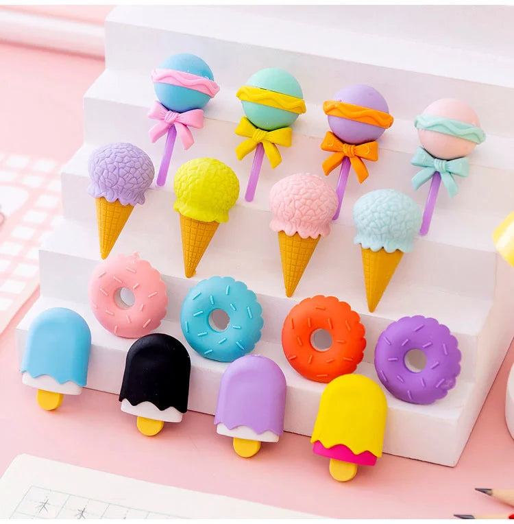 Lollipop Sweets Ice Cream Eraser