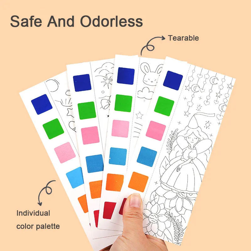 Portable Watercolour Painting Book