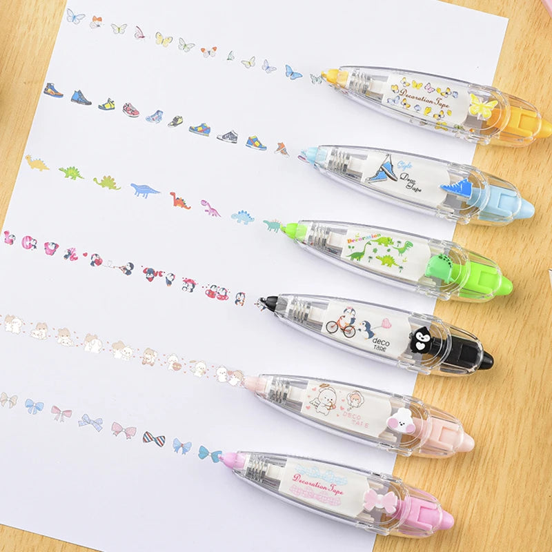Patterned decorative Design Correction Tape