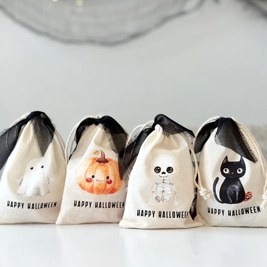4 Halloween Candy Bags