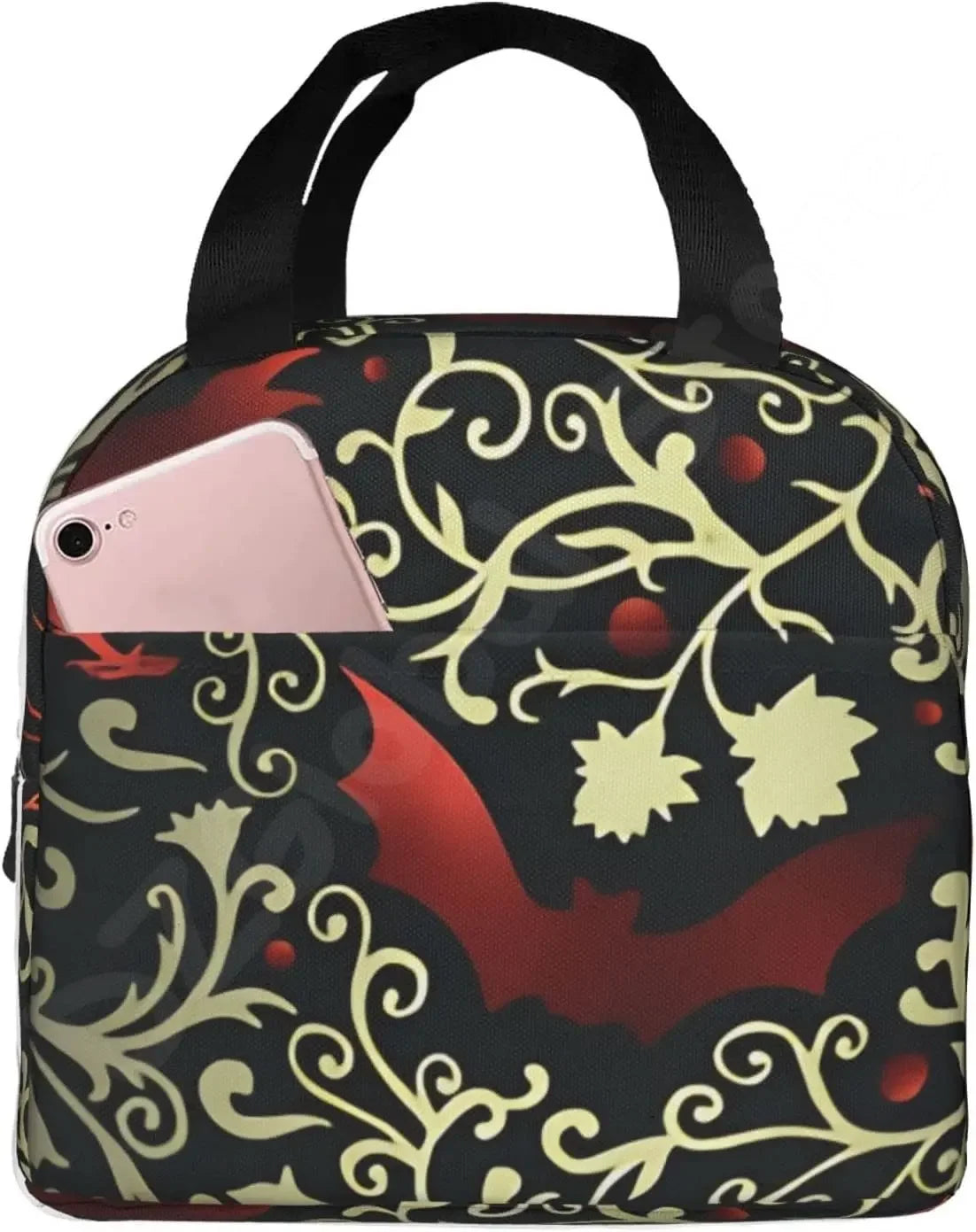 Halloween Bats Lunch Bag