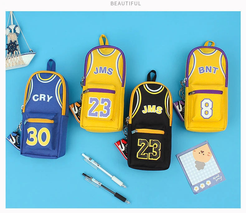 Basketball Waterproof Pencil Case