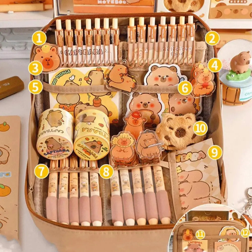 Capybara Set Pencil Case
