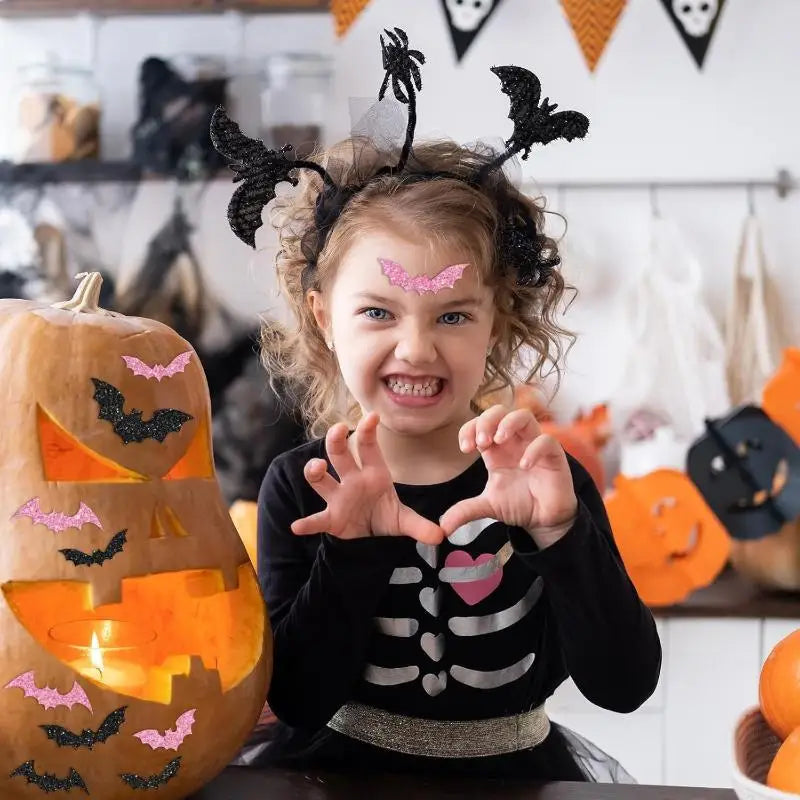 500pcs Halloween Bat Stickers