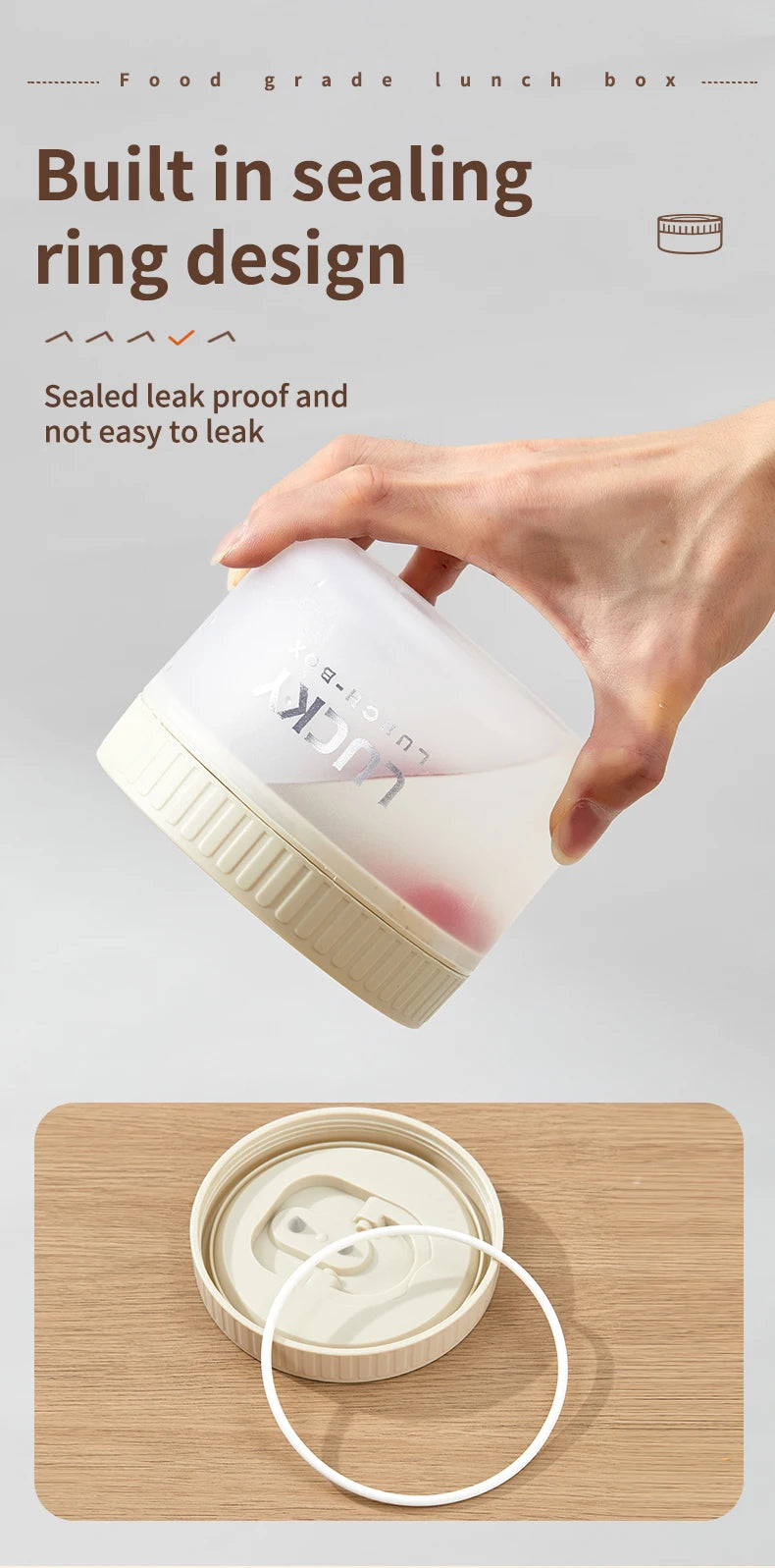 Transparent Lunch Box