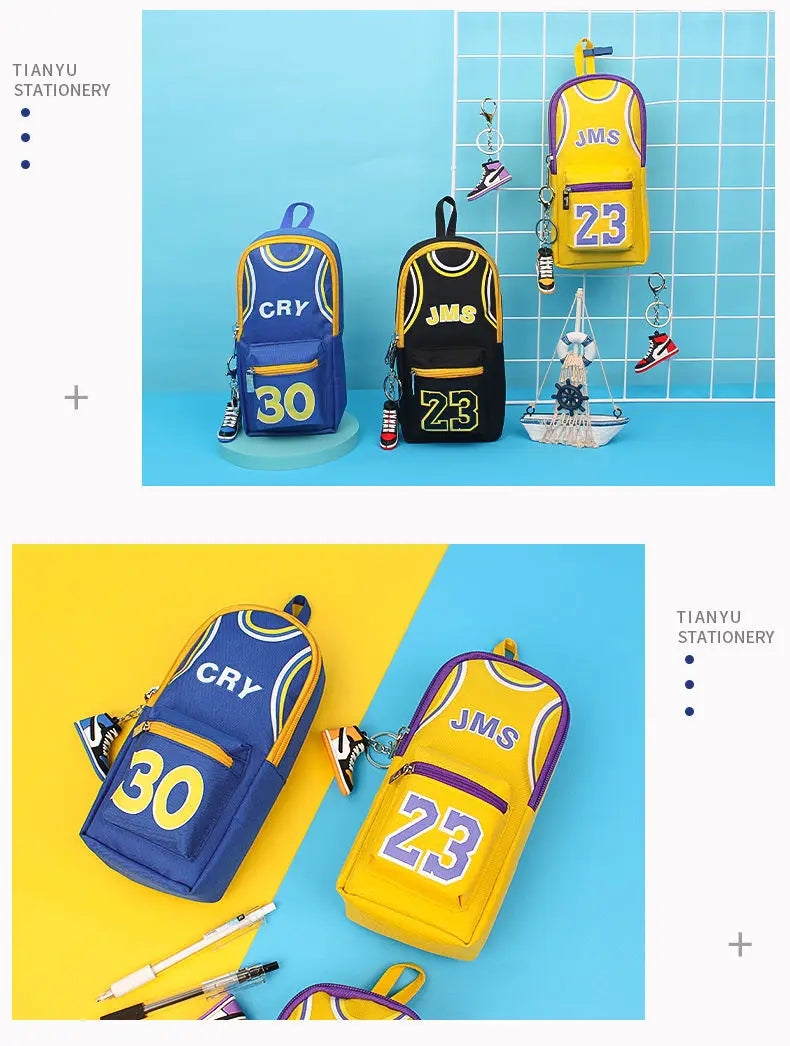 Basketball Waterproof Pencil Case