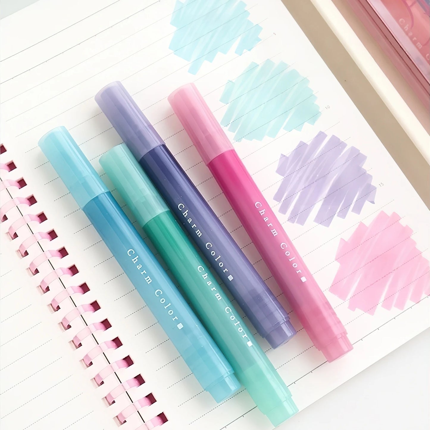 Charming Colour Highlighter Pen Set