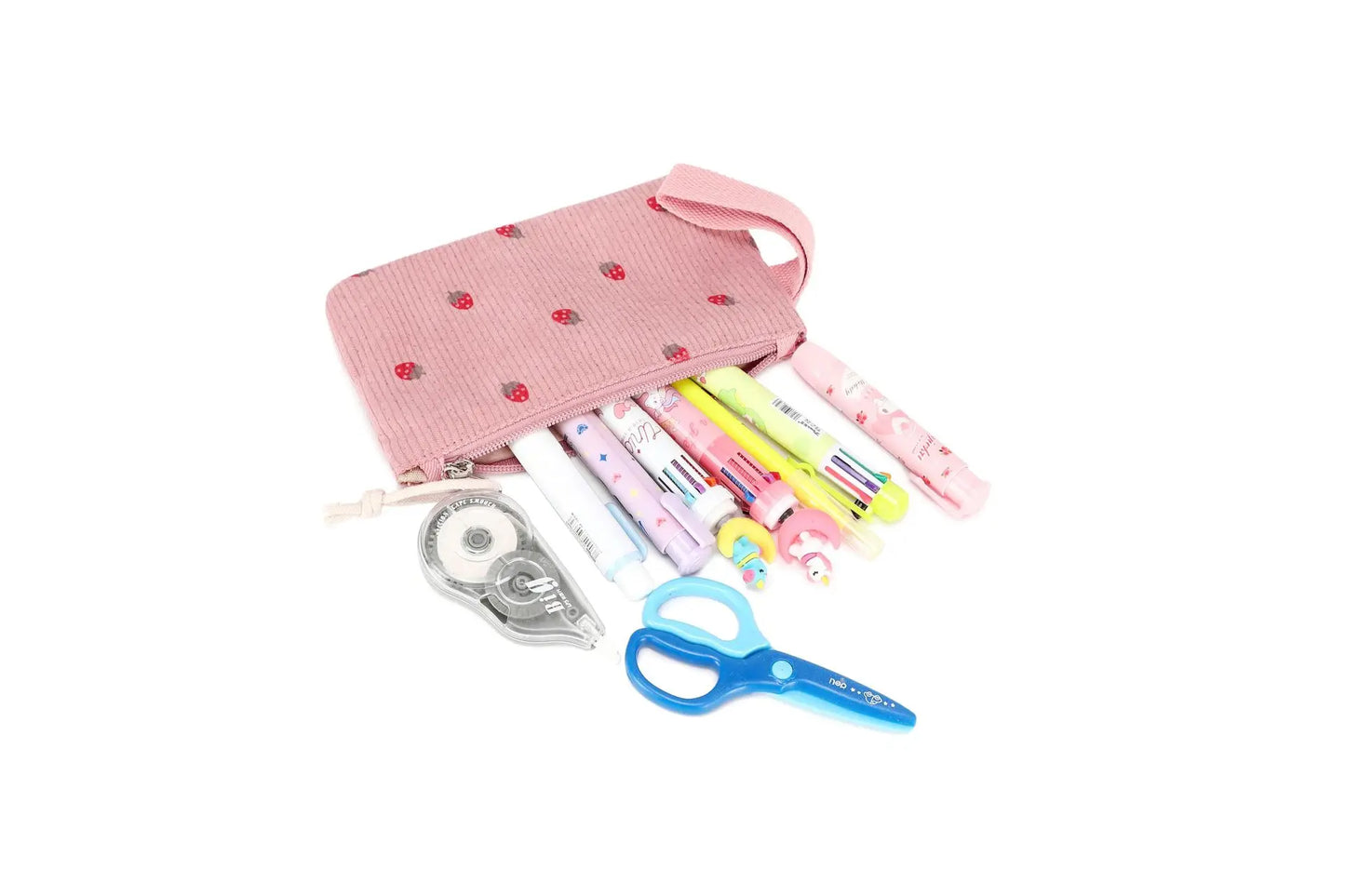 Backpack Strawberry Multi-function Schoolbag