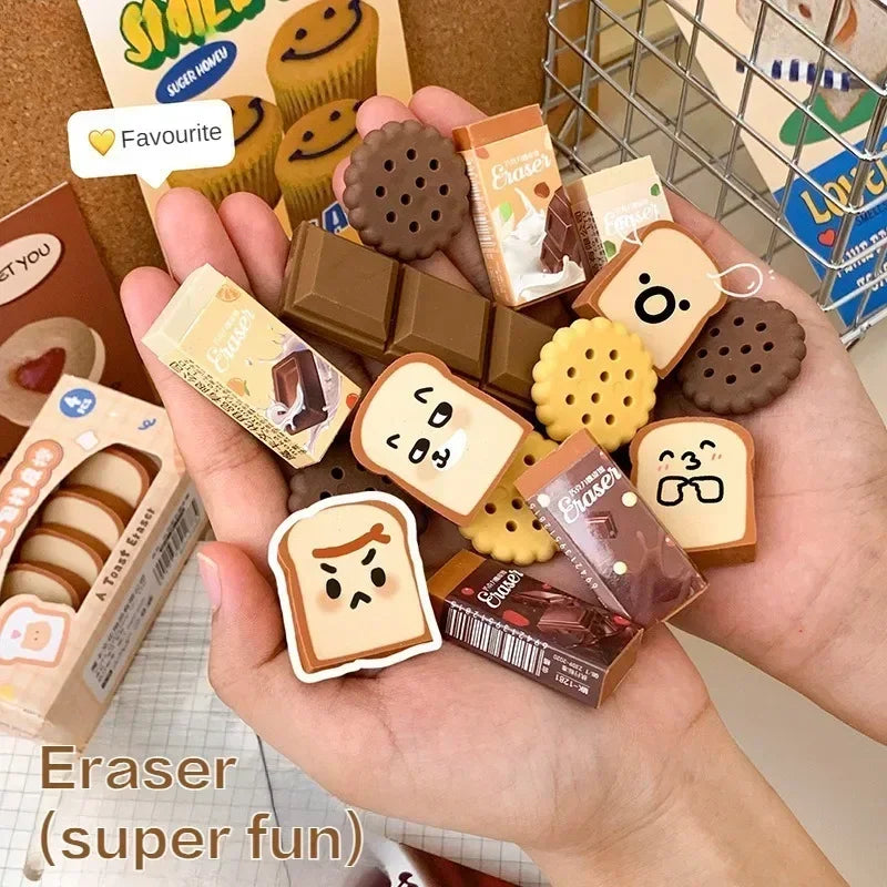 Fun Snack Eraser