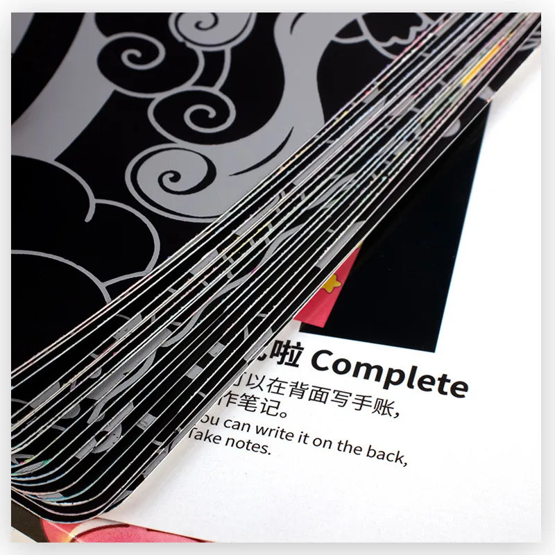 Sparkling Scratching Note Book