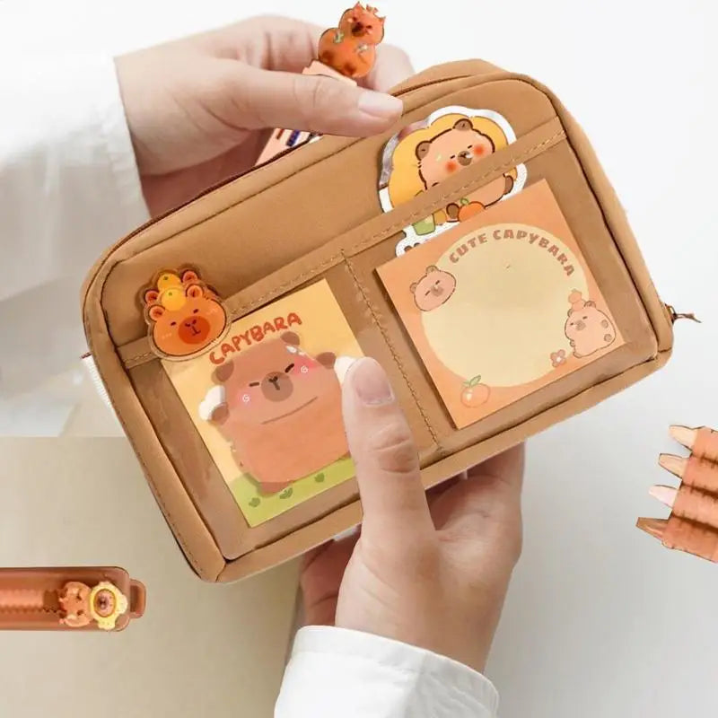 Capybara Set Pencil Case