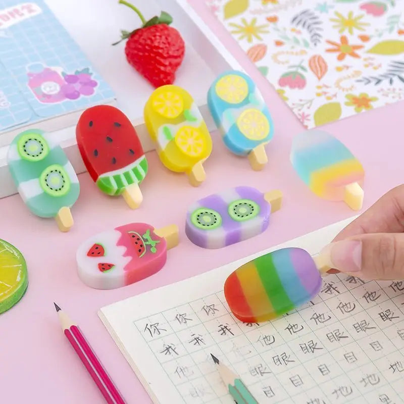 Ice Cream Rubber Mini Set