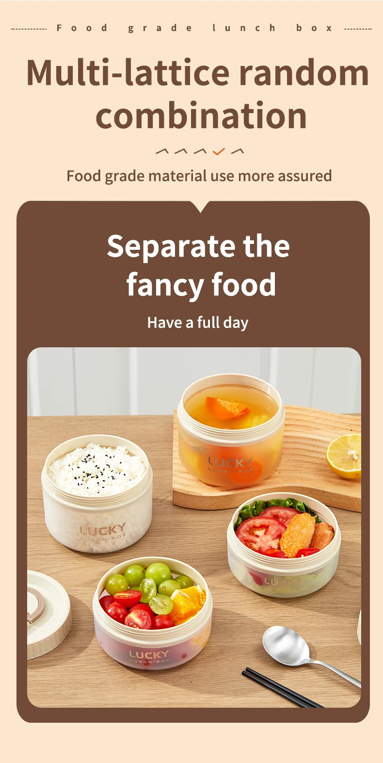 Transparent Lunch Box