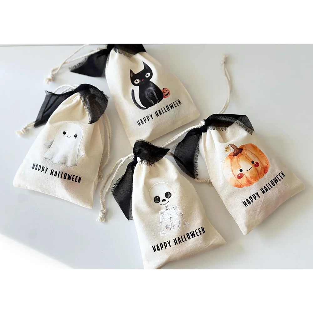 4 Halloween Candy Bags