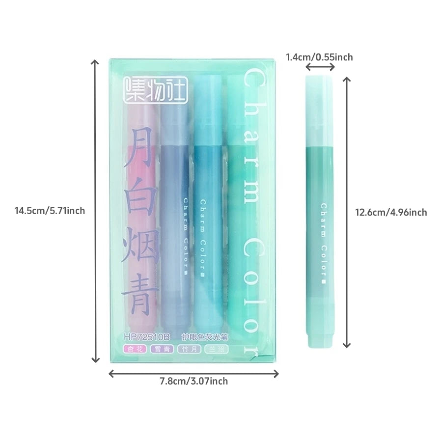 Charming Colour Highlighter Pen Set
