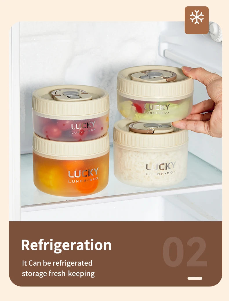 Transparent Lunch Box