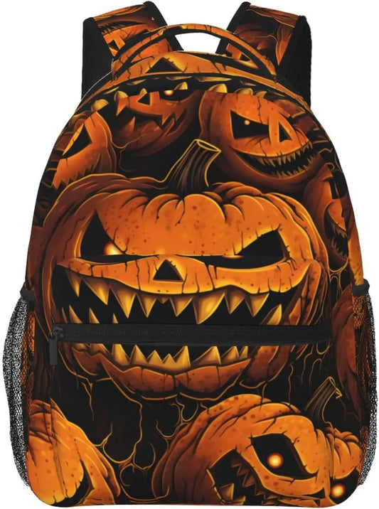 Halloween Scary Pumpkin Backpack
