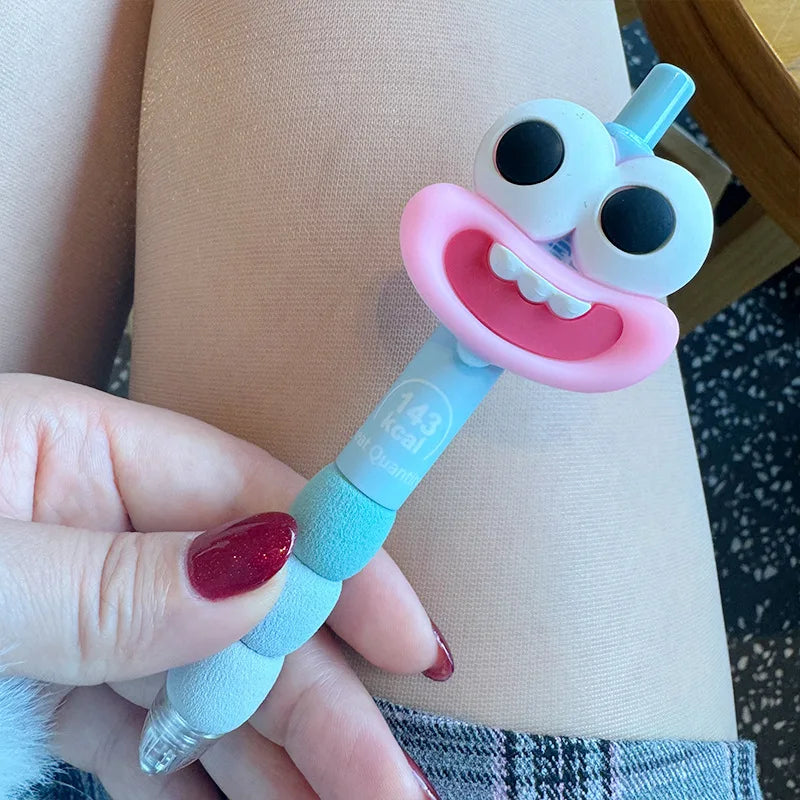 12 Pcs Cute Big Mouth Funny Pen