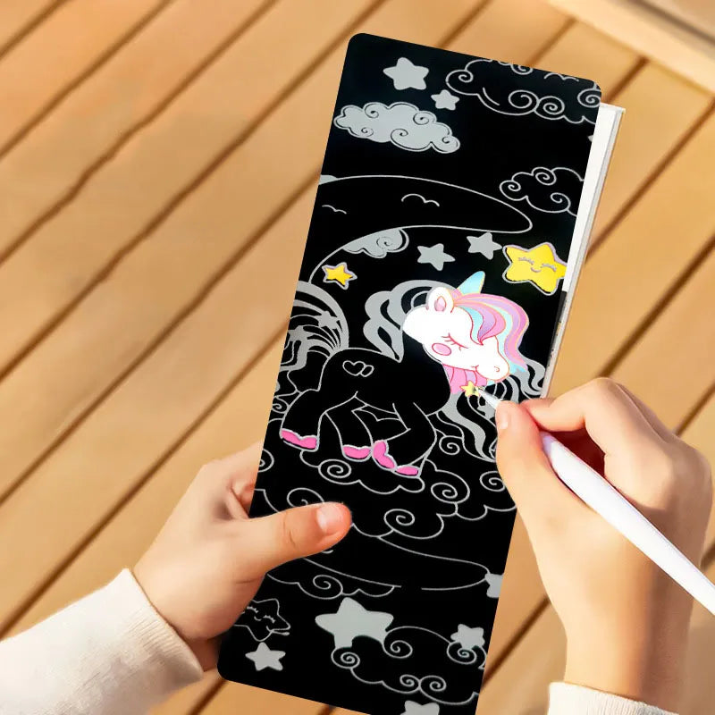 Sparkling Scratching Note Book