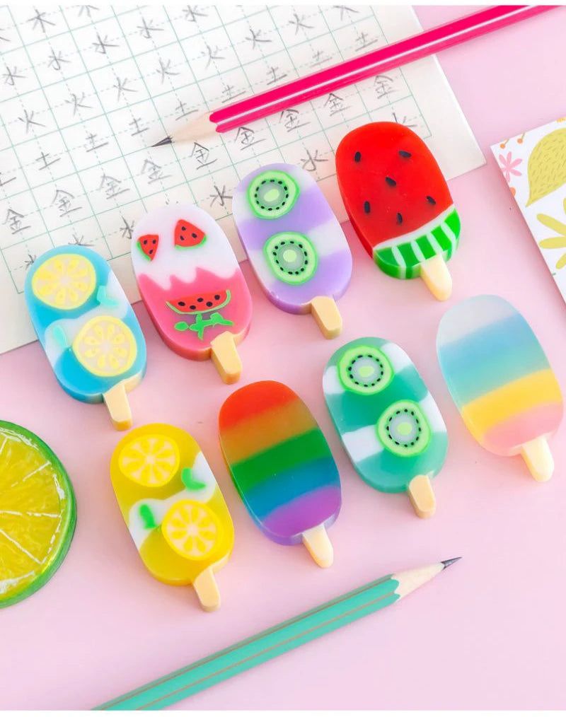 Ice Cream Rubber Mini Set
