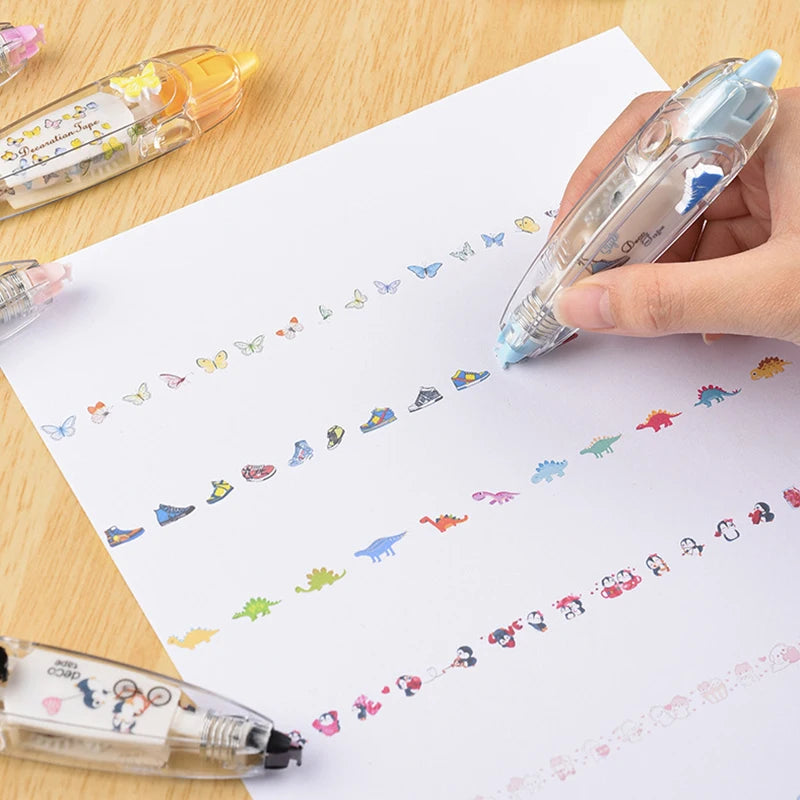 Patterned decorative Design Correction Tape