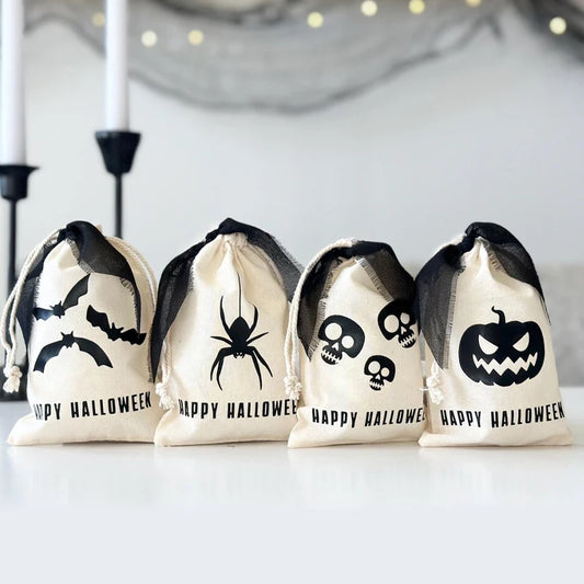 4 Halloween Favour bags