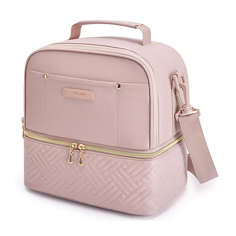 Double Layer Lunch Bag