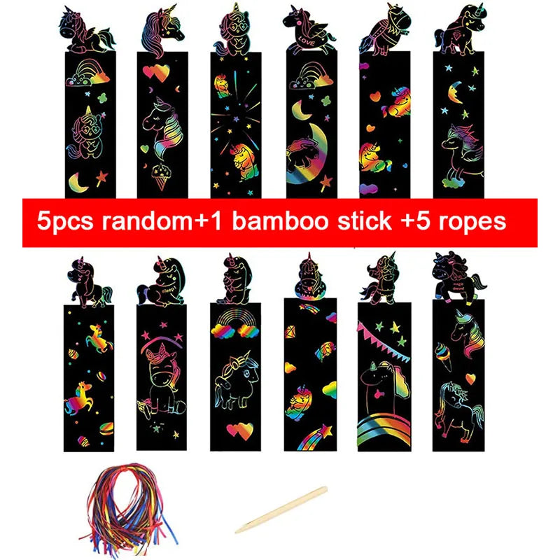 Sparkling Scratching Note Book