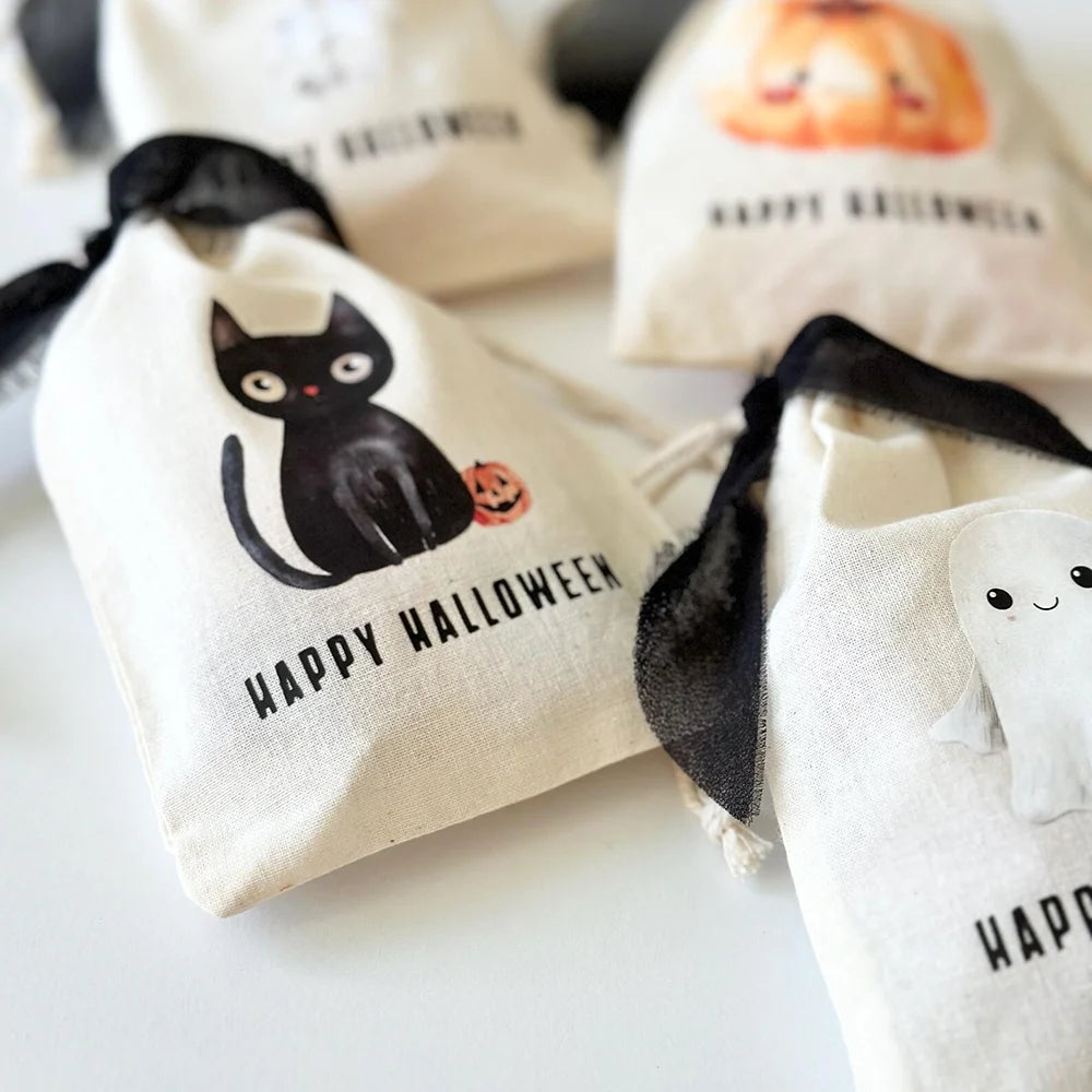 4 Halloween Candy Bags