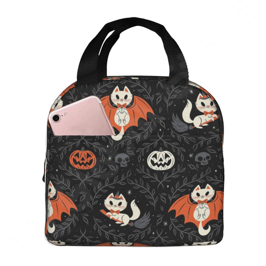 Halloween Bats Lunch Bag