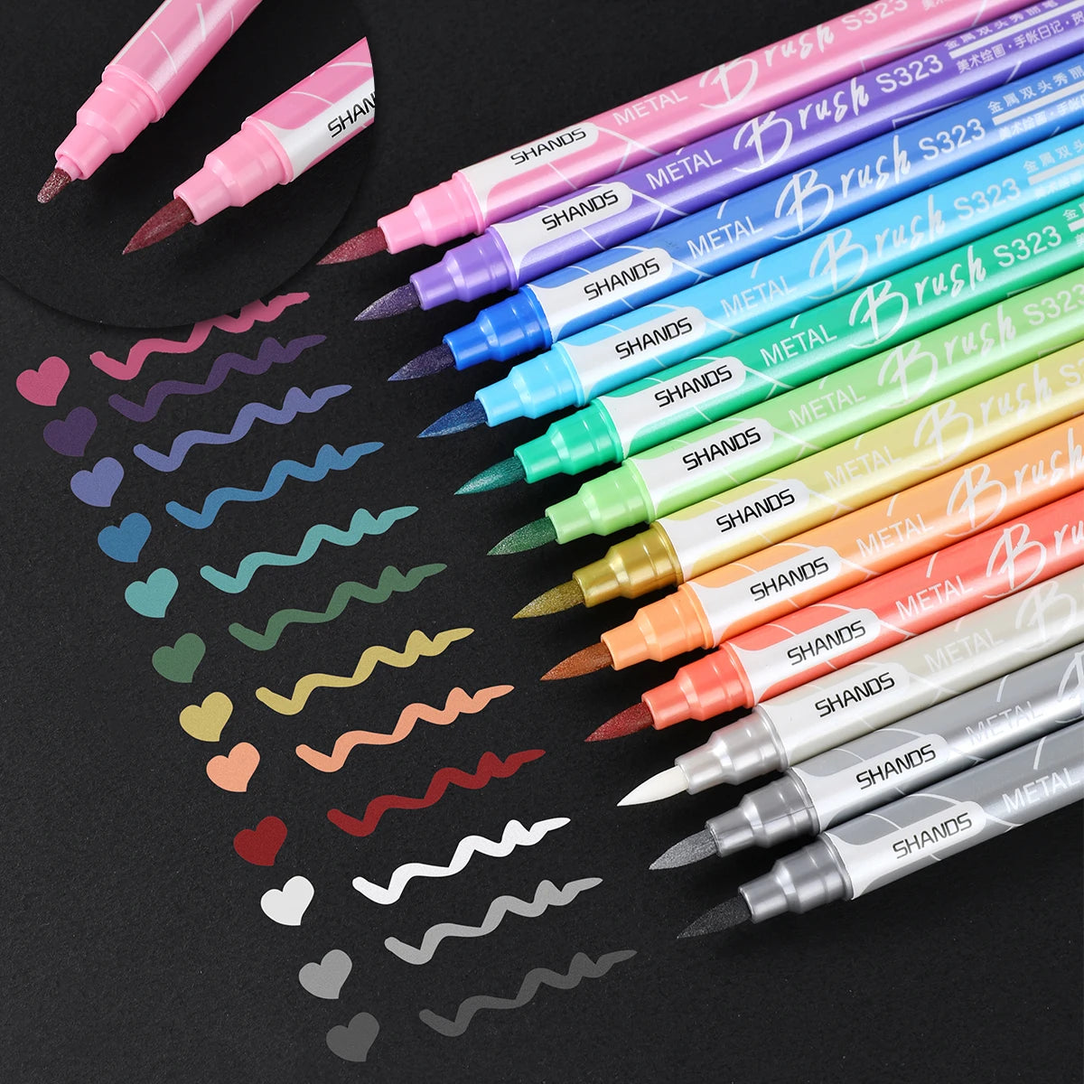 Double-ended Colour Markers