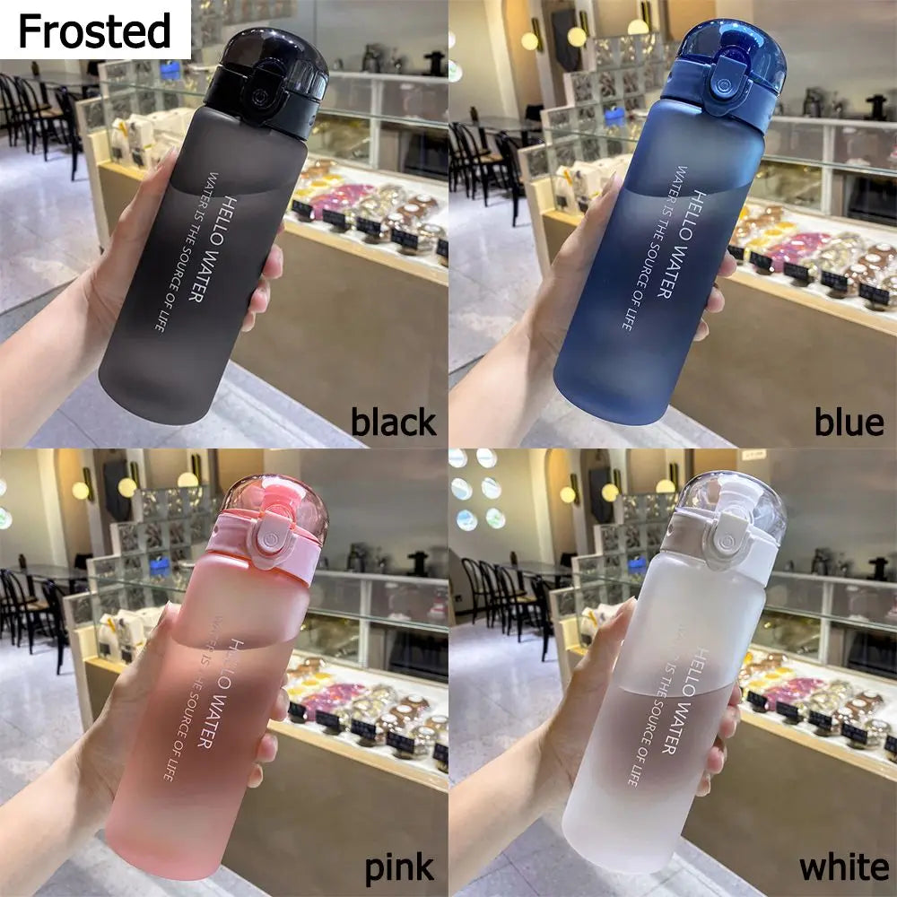 Transparent/Frosted Water Bottle