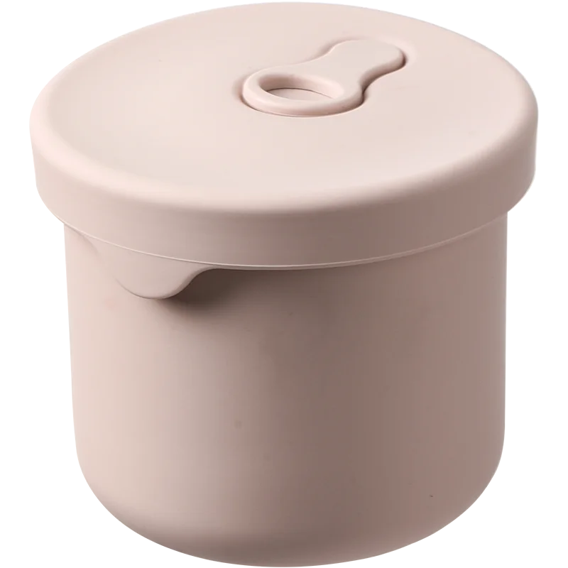 Round Silicone Lunch Box