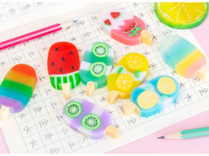 Ice Cream Rubber Mini Set