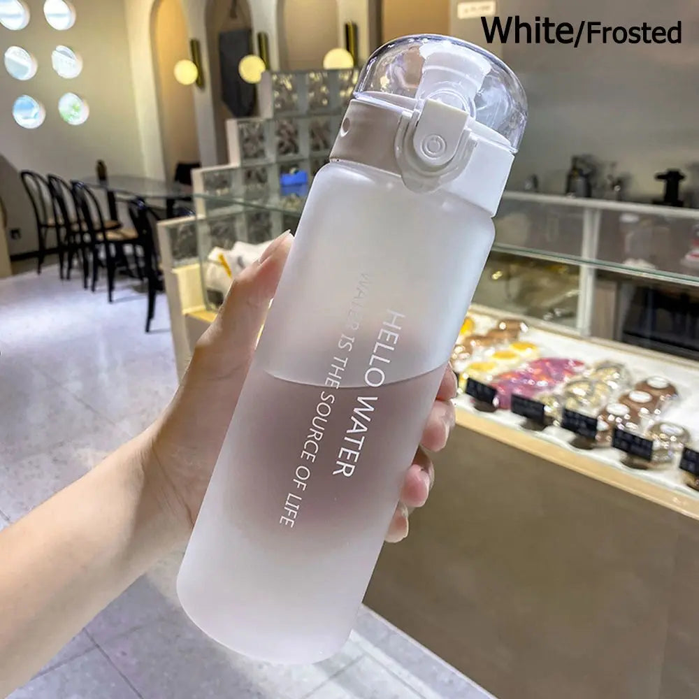 Transparent/Frosted Water Bottle