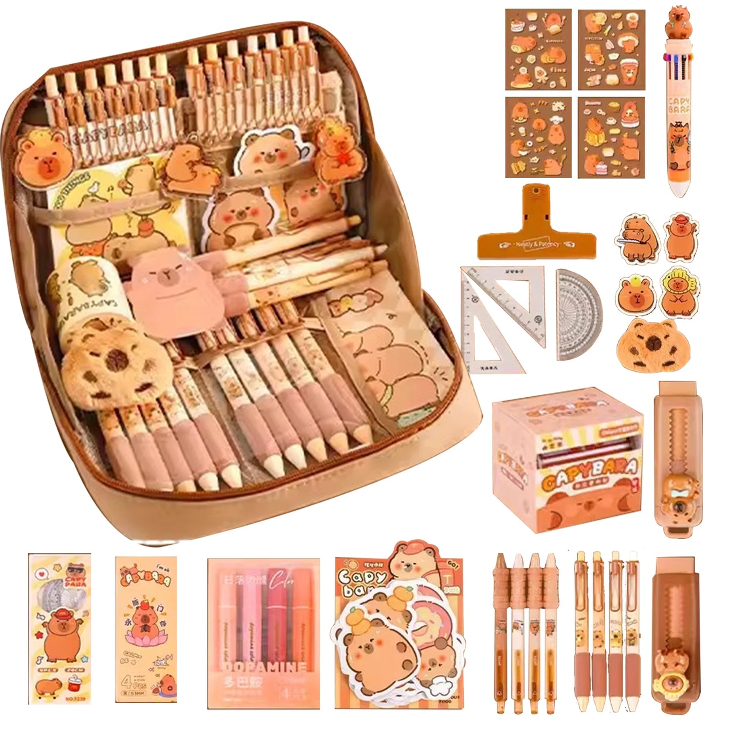 Capybara Set Pencil Case