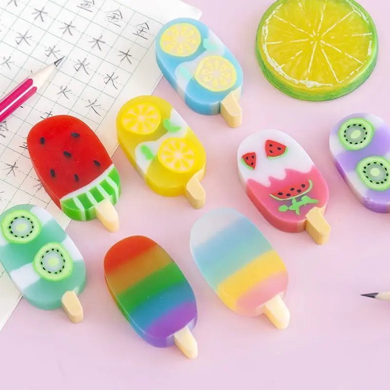 Ice Cream Rubber Mini Set